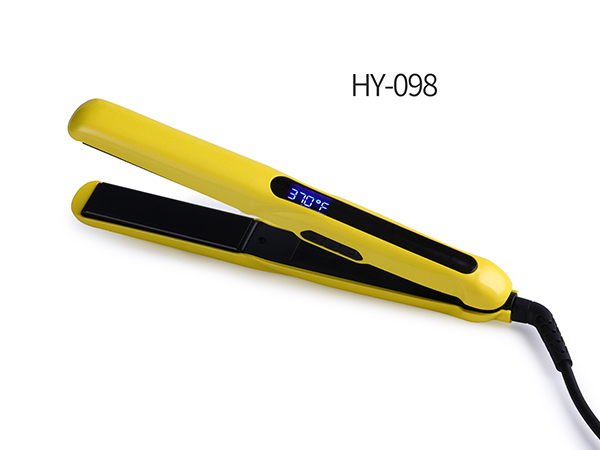 HY-098黄色数显温控直发器